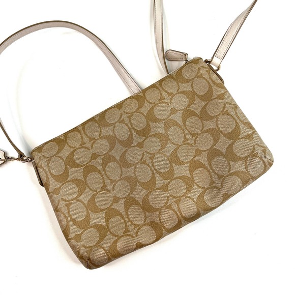 Coach | Signature Tan Cream Crossbody - Picture 2 of 7